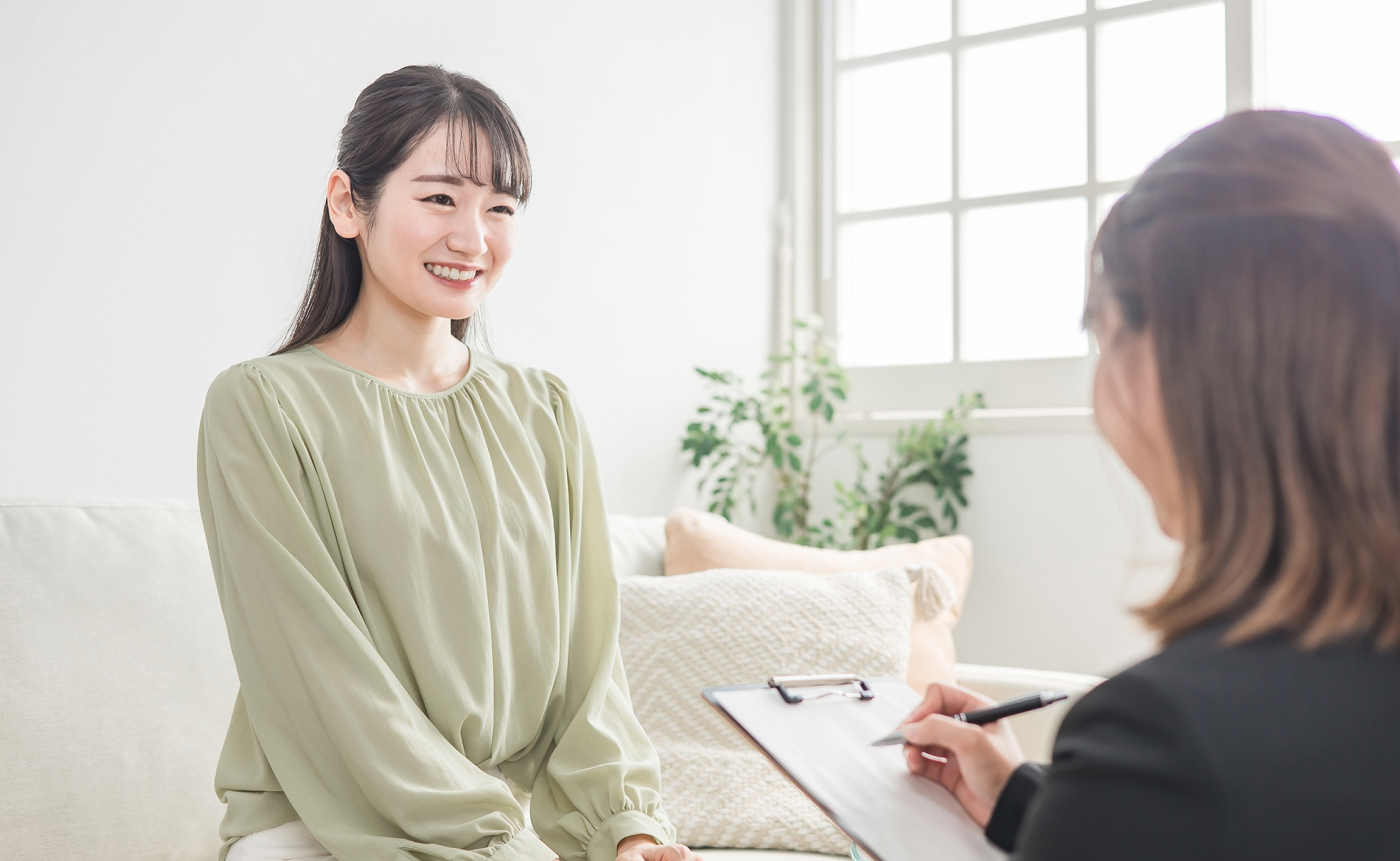 個別相談の様子